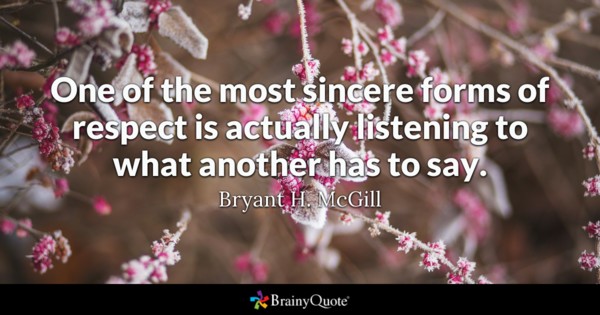 The beautiful healing power of being heard